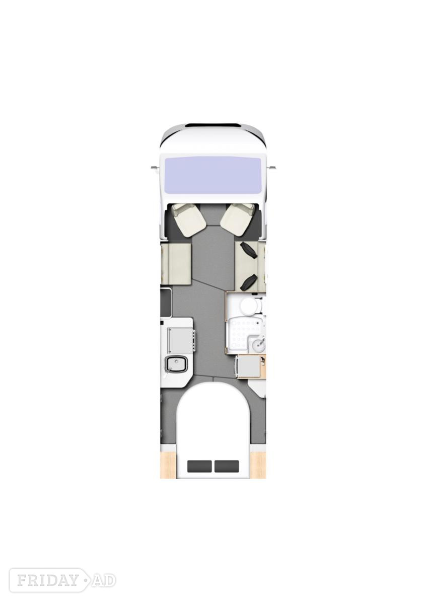 Elddis Evolution 150 140BHP Fiat 140BHP Newark