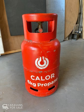 Calor 6KG Metal Propane cylinder - empty