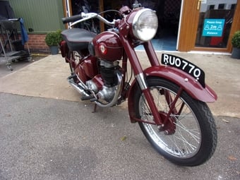 BSA C11 1954