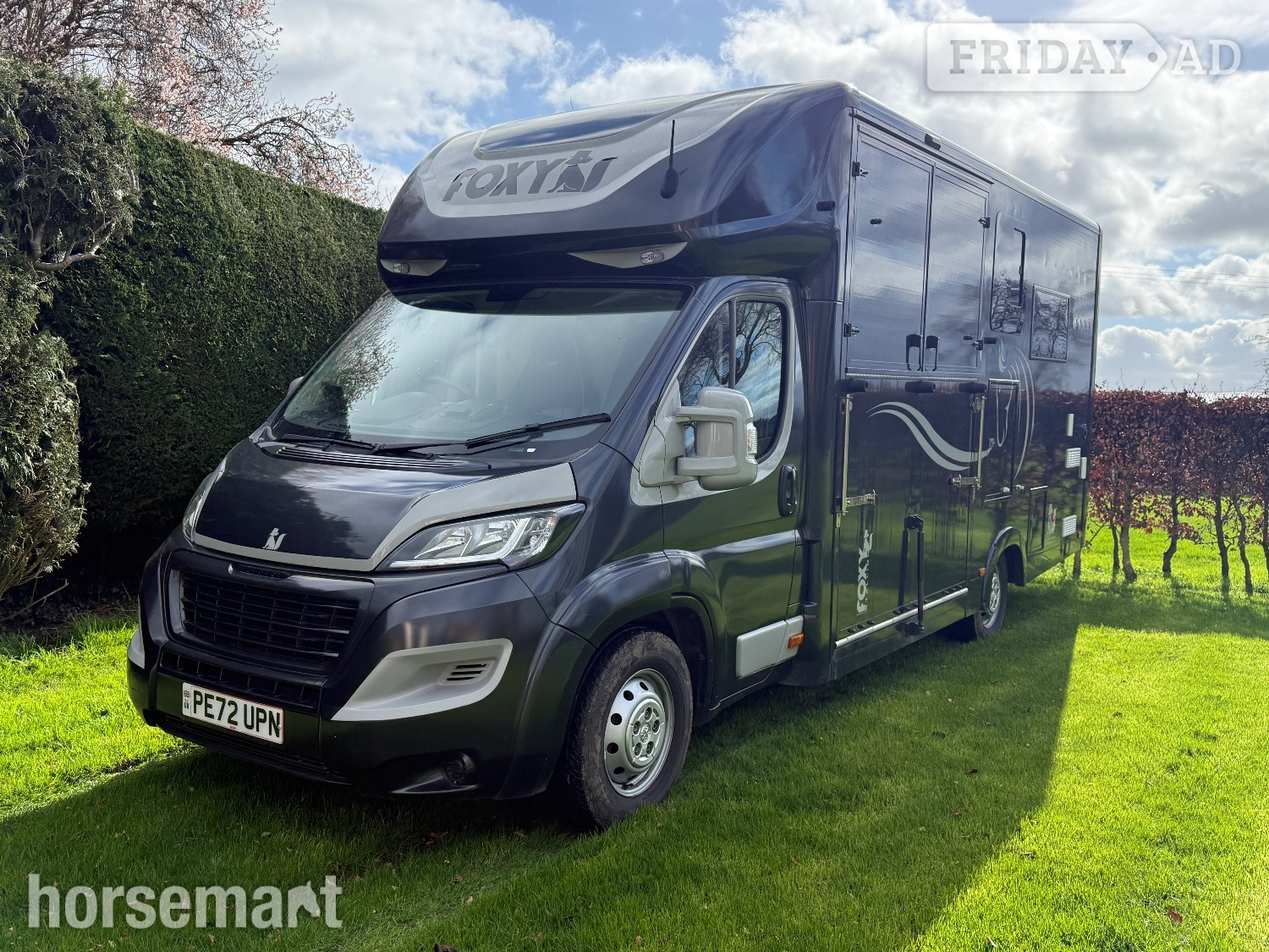 Foxy Weekender Peugeot Horsebox - Trailers & Horseboxes in Tadcaster
