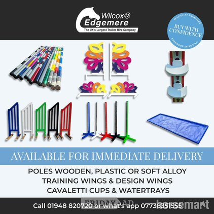 Showjumps wings fillers Poles online shop in Malpas