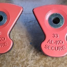 AL‐KO Secure Wheel Lock Lozenge 33 – Genuine Inserts (Used) - see