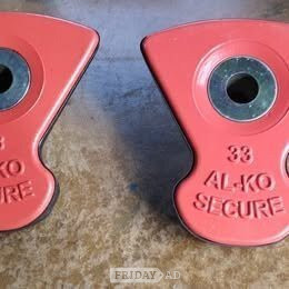 AL‐KO Secure Wheel Lock Lozenge 33 – Genuine Inserts (Used) - see in Kirkcaldy