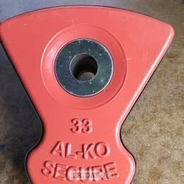 AL‐KO Secure Wheel Lock Lozenge 33 – Genuine Inserts (Used) - see