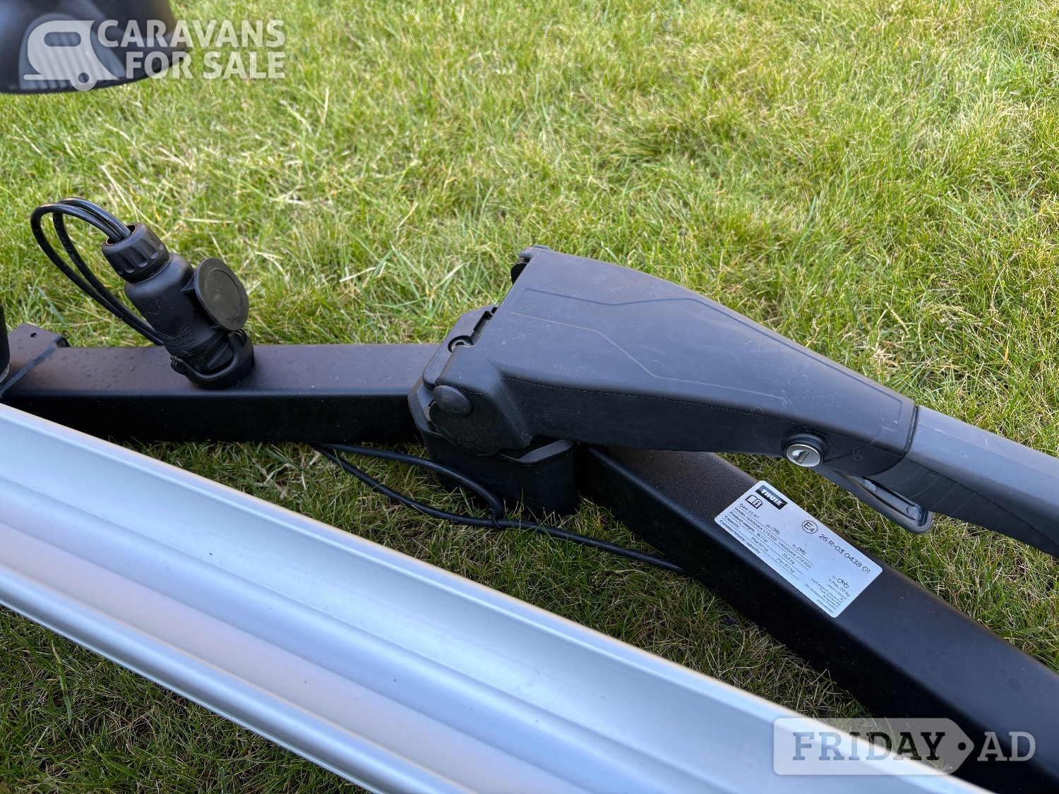Thule bike carrier to accommodate two electric bikes, as new. in Dover
