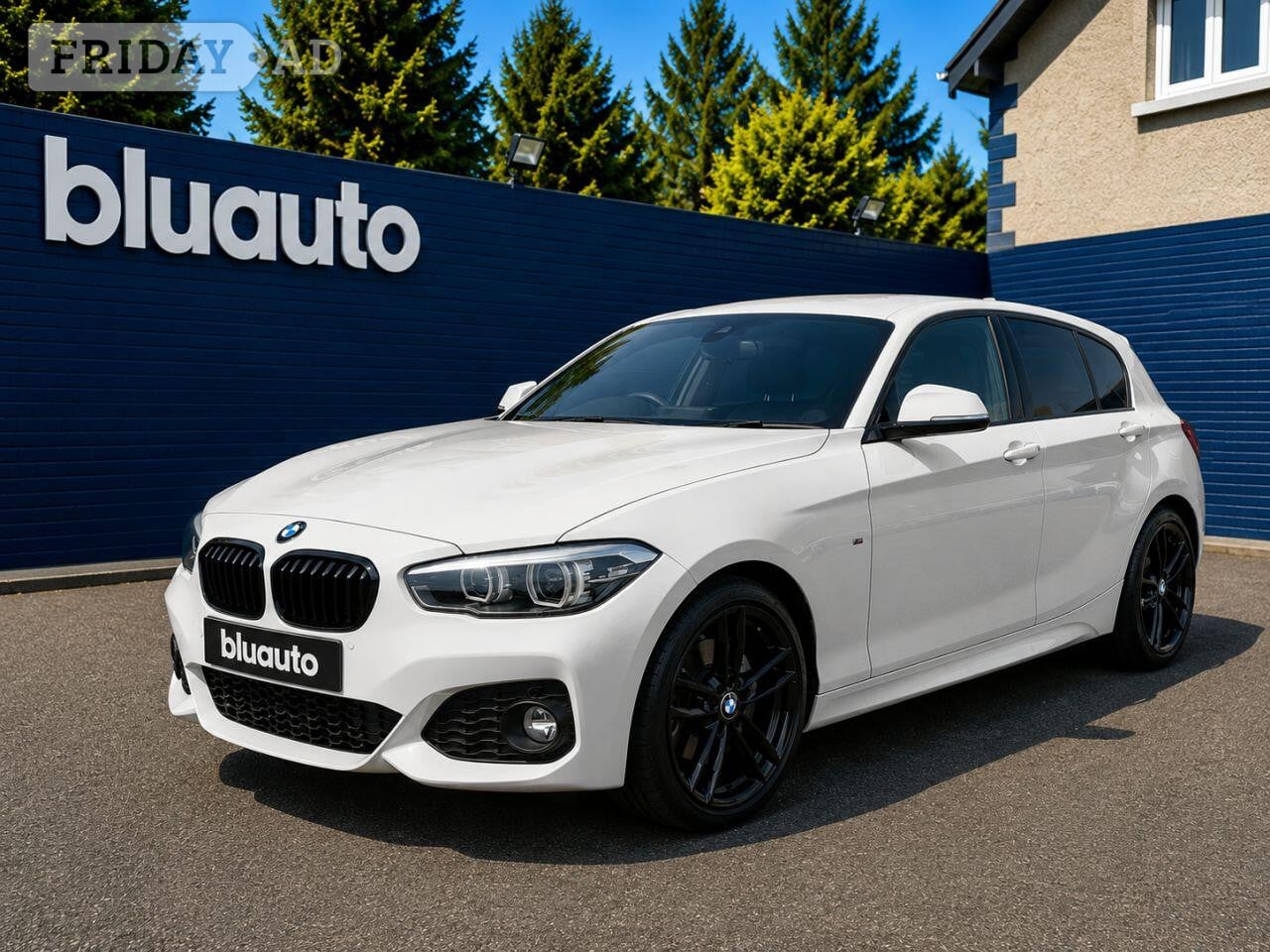 2019 BMW 1 SERIES 1.5 118i GPF M Sport Shadow Edition Hatchback 5dr Petrol Auto Euro 6 (s/s) (136 ps) SatNav. Black Leather, Park Sensors in Uckfield