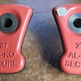 AL‐KO Secure Wheel Lock Lozenge 27 – Genuine Inserts (Used)