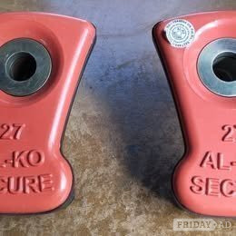 AL‐KO Secure Wheel Lock Lozenge 27 – Genuine Inserts (Used) in Kirkcaldy