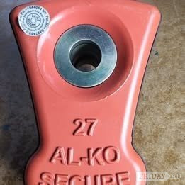 Kirkcaldy AL‐KO Secure Wheel Lock Lozenge 27 – Genuine Inserts (Used)