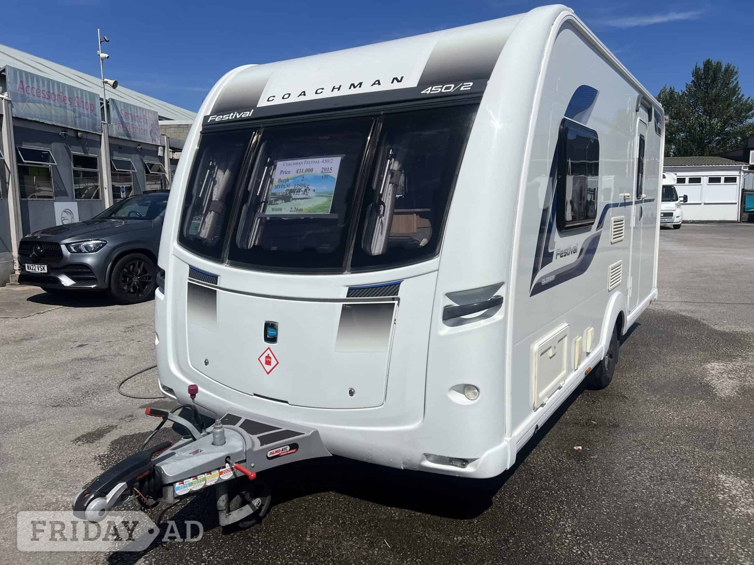 Coachman Festival 450-2 2015 in Cheadle