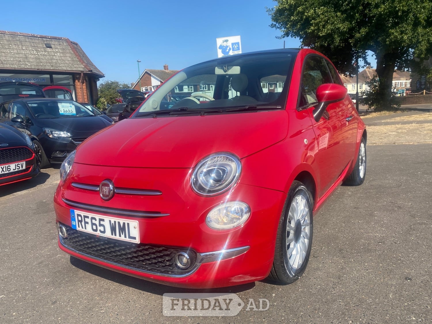 Fiat 500 2015 in Lancing
