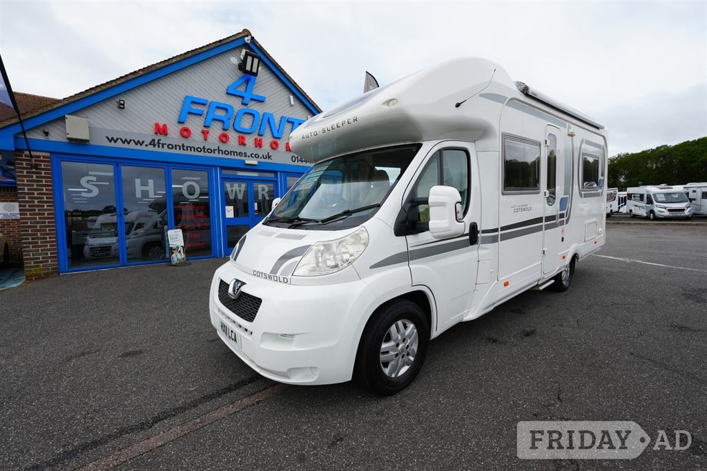 Auto-Sleepers Cotswold PEUGEOT 4 BERTH 2 TRAVEL SEAT MOTORHOME 2011 for sale in Haywards Heath