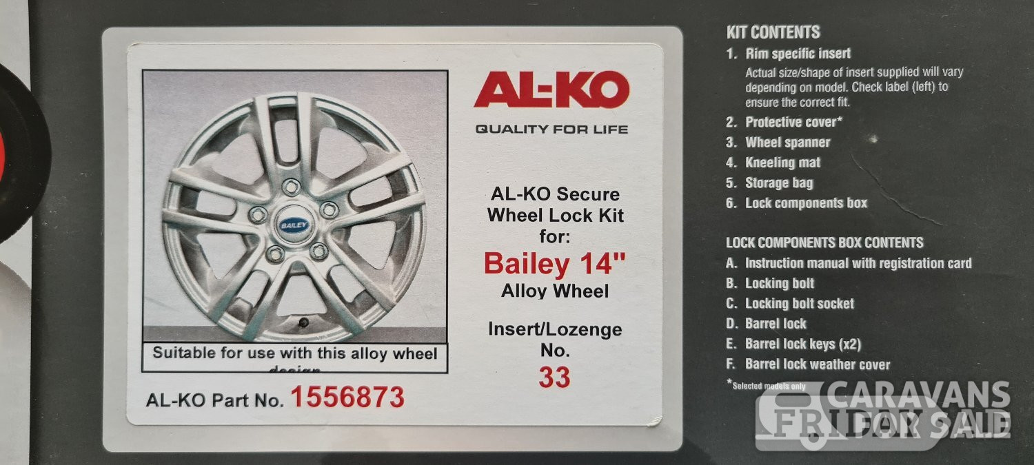 AL-KO Wheel Lock Bailey No.33 in Ilminster