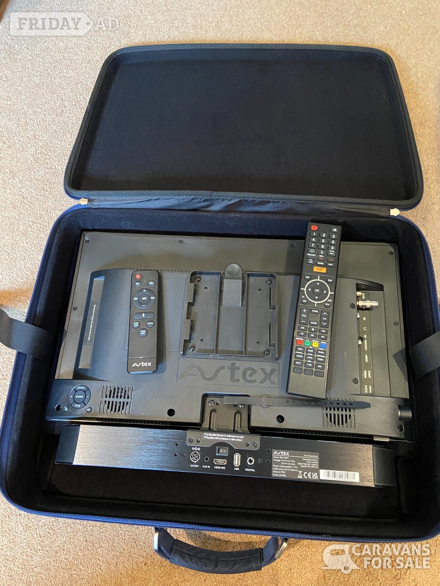 Avtex 21.5" pro LED TV plus Avtex soundbar and Amazon Firestick -  in Kingsbridge