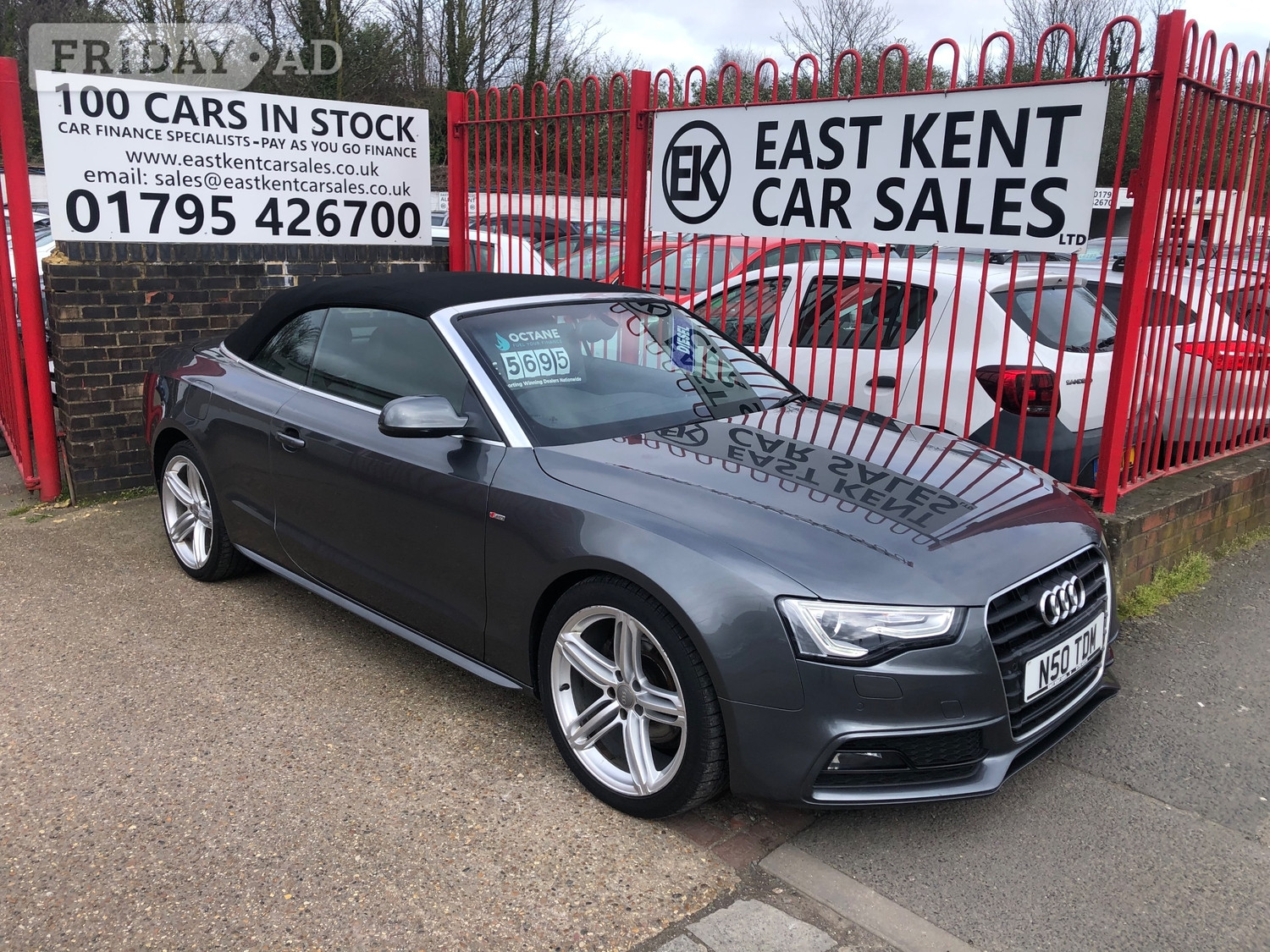 Audi A5 Cabriolet 2014 in Sittingbourne