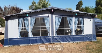 Ventura Atlantic Awning Marine G19 (A-A = 988) IXL Fiberglass Fra