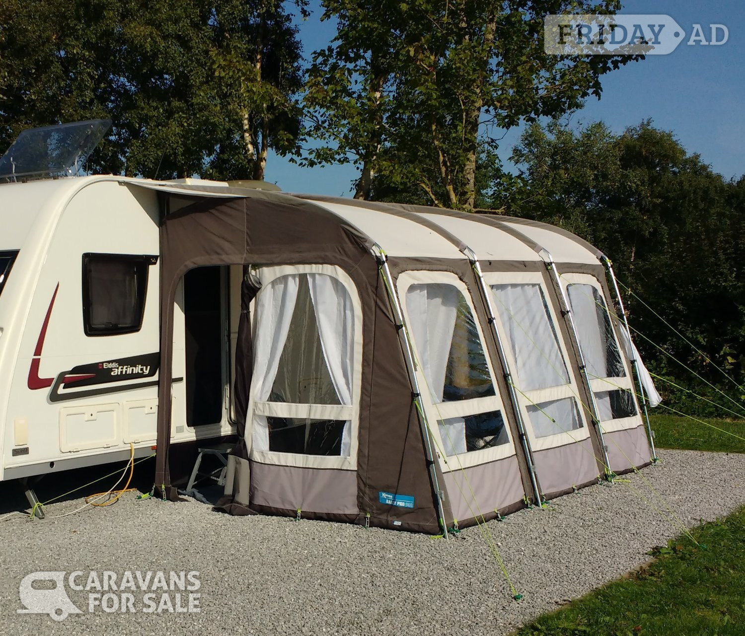Kampa Rally Pro 390 Awning in Wakefield