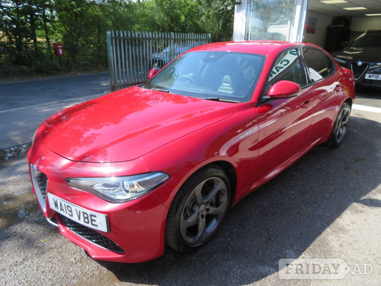 2019 Alfa Romeo GIULIA 2.0T Veloce Saloon 4dr Petrol Automatic Euro 6 (s/s) (280 ps) - Cars in Horsham