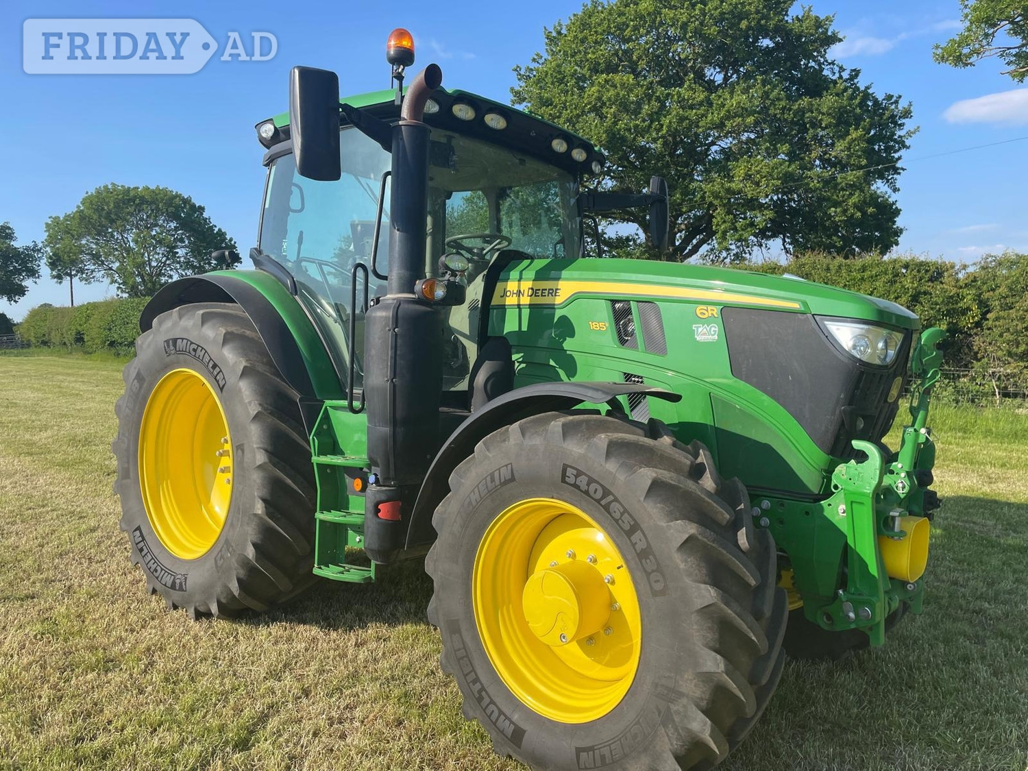 John Deere 6R 185 (2023) Tractor in Evesham