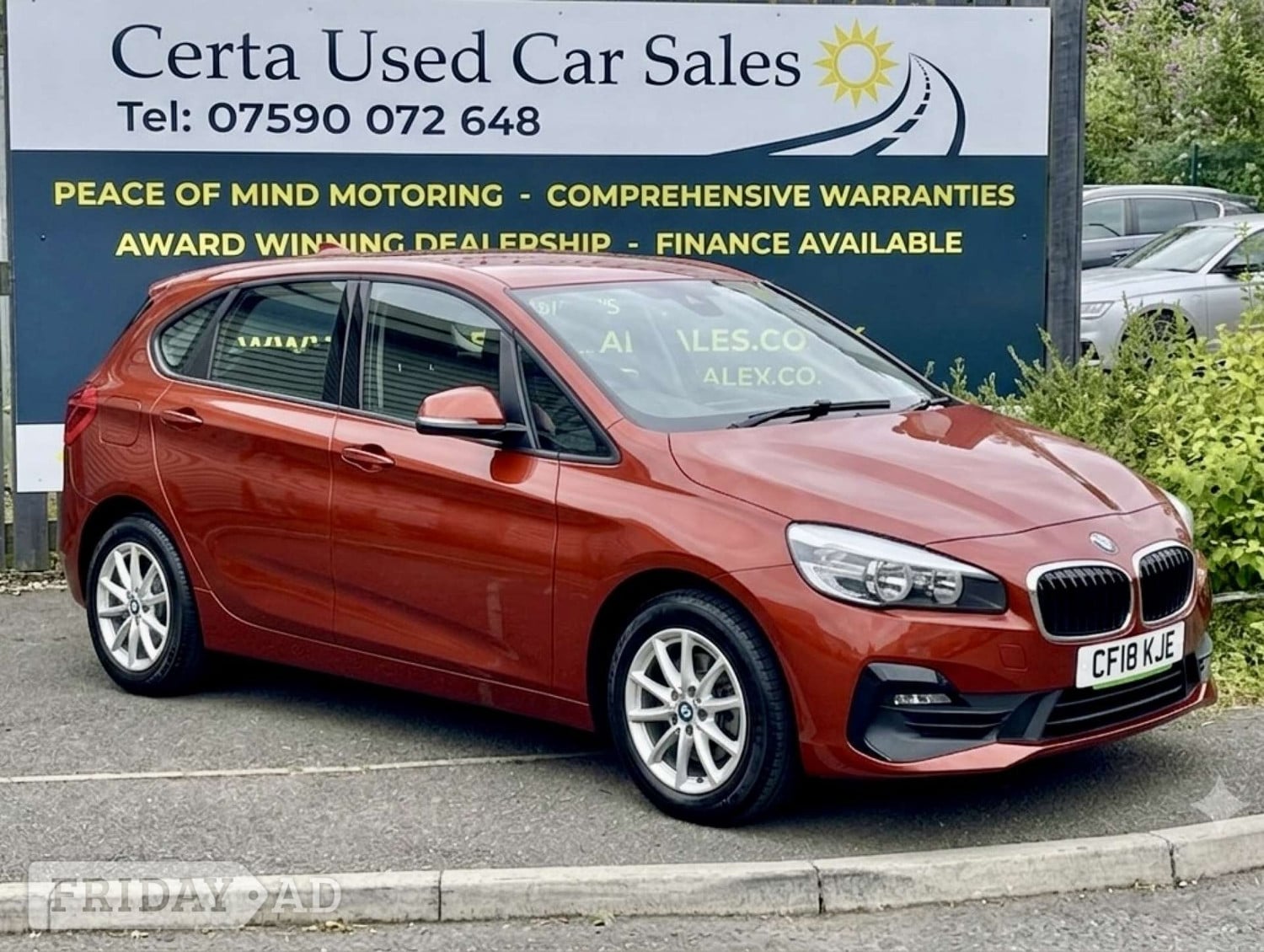 BMW 2 Series Active Tourer 2018 in Tredegar