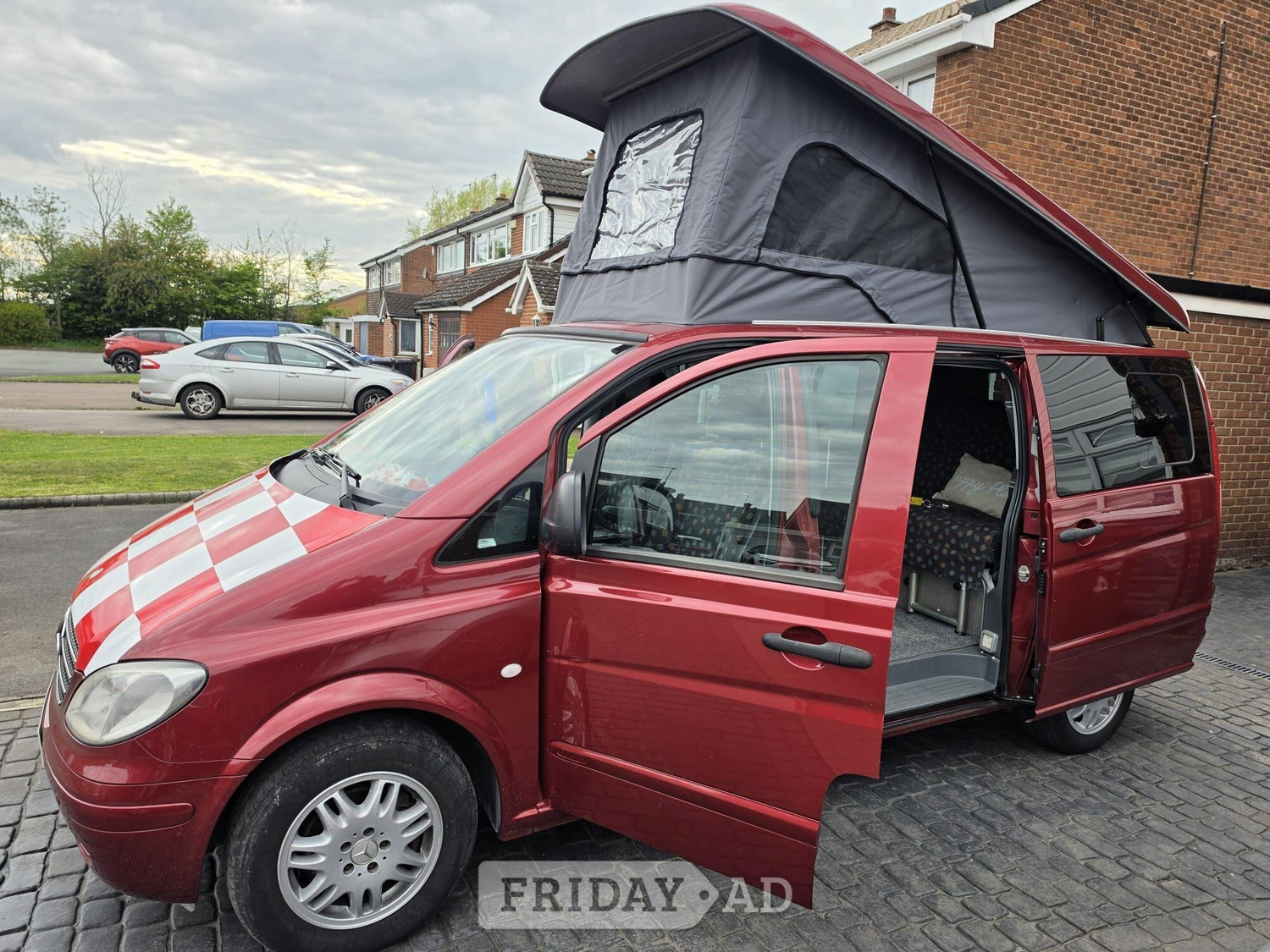 Mercedes-Benz Vito LWB Campervan, (2007)  Campervan for sale in Leicester