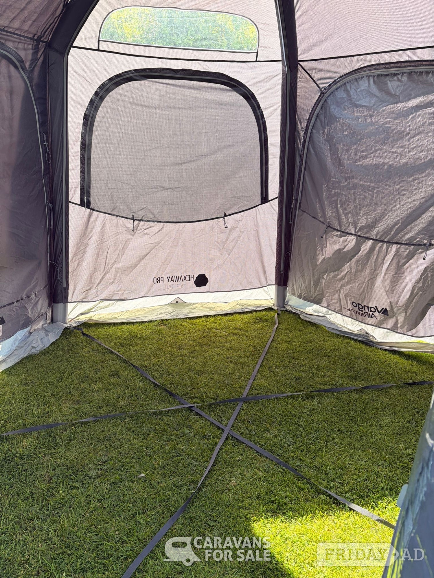 Vango Hexaway Pro Tall awning -  in Grove