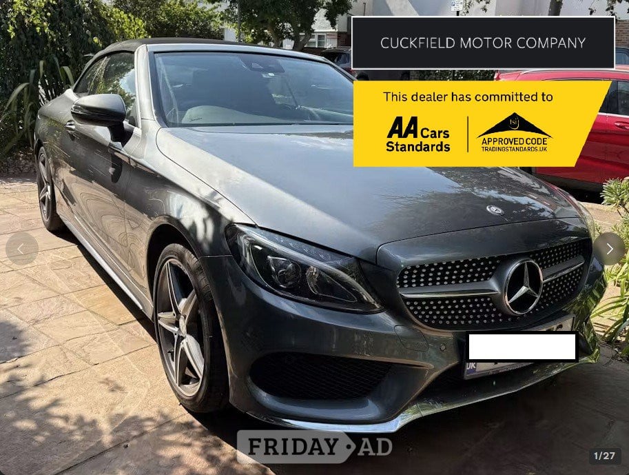 Mercedes-Benz C Class 2016 in Haywards Heath