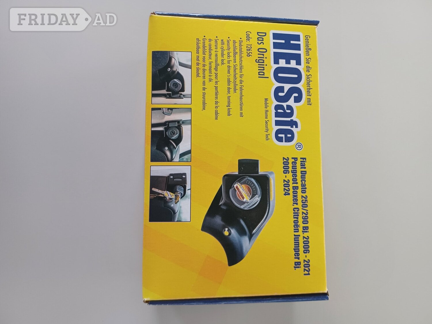 HEOSafe internal cab door locks. in Middlewich