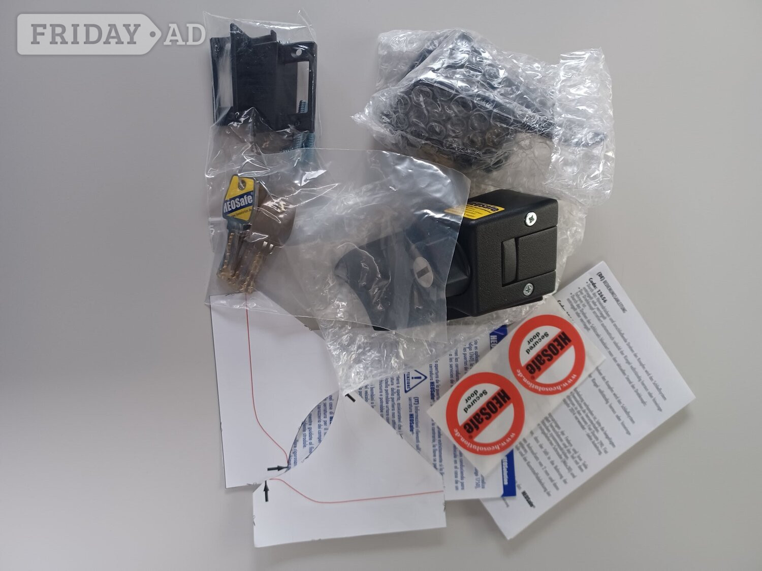 HEOSafe internal cab door locks.