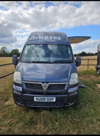 Vauxhall movano  Vauxhall Horsebox