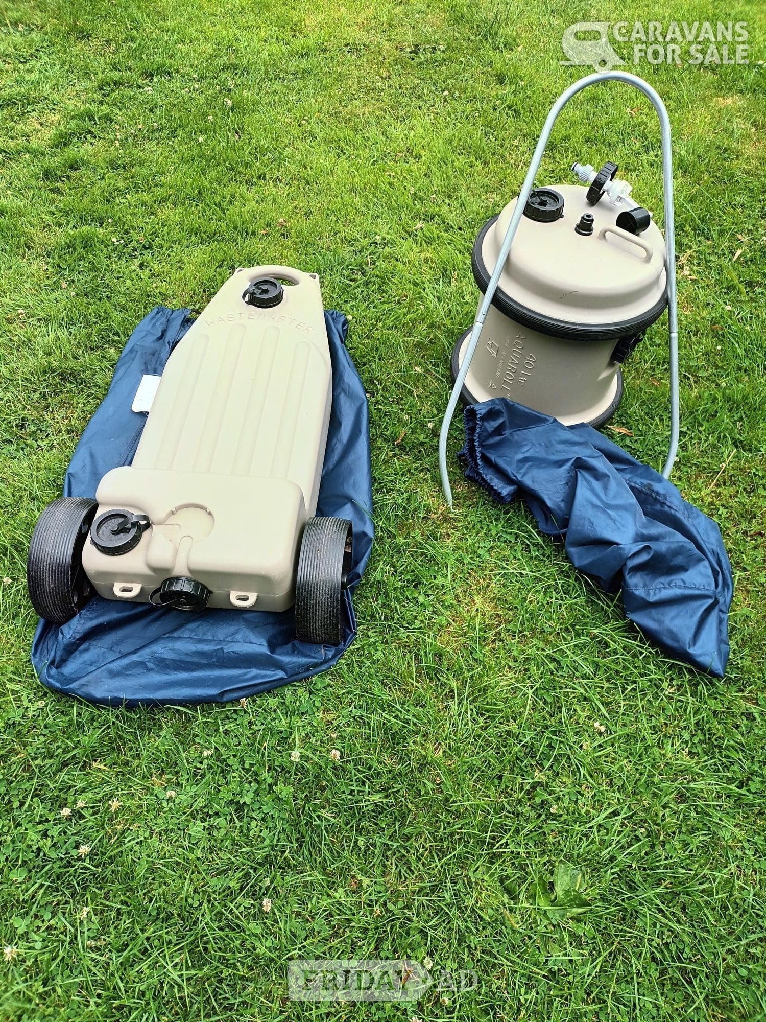 Aquaroll and Wastemaster with bags and handle in Wellington