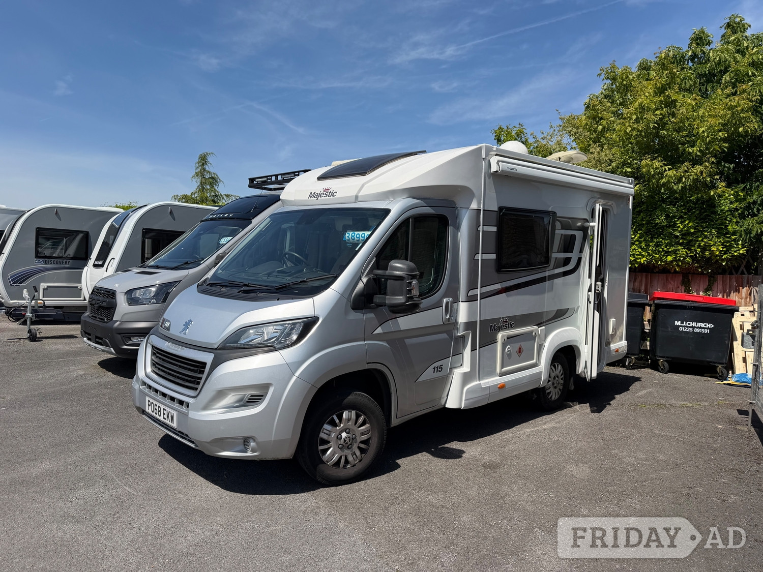 Elddis Majestic 2018 in Bristol