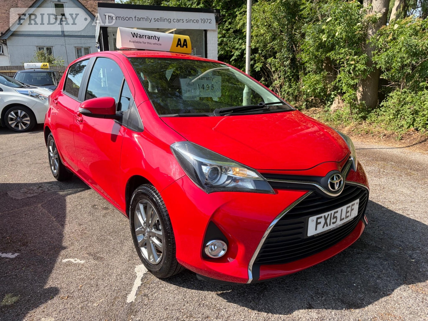 Toyota Yaris 2015 in Betchworth