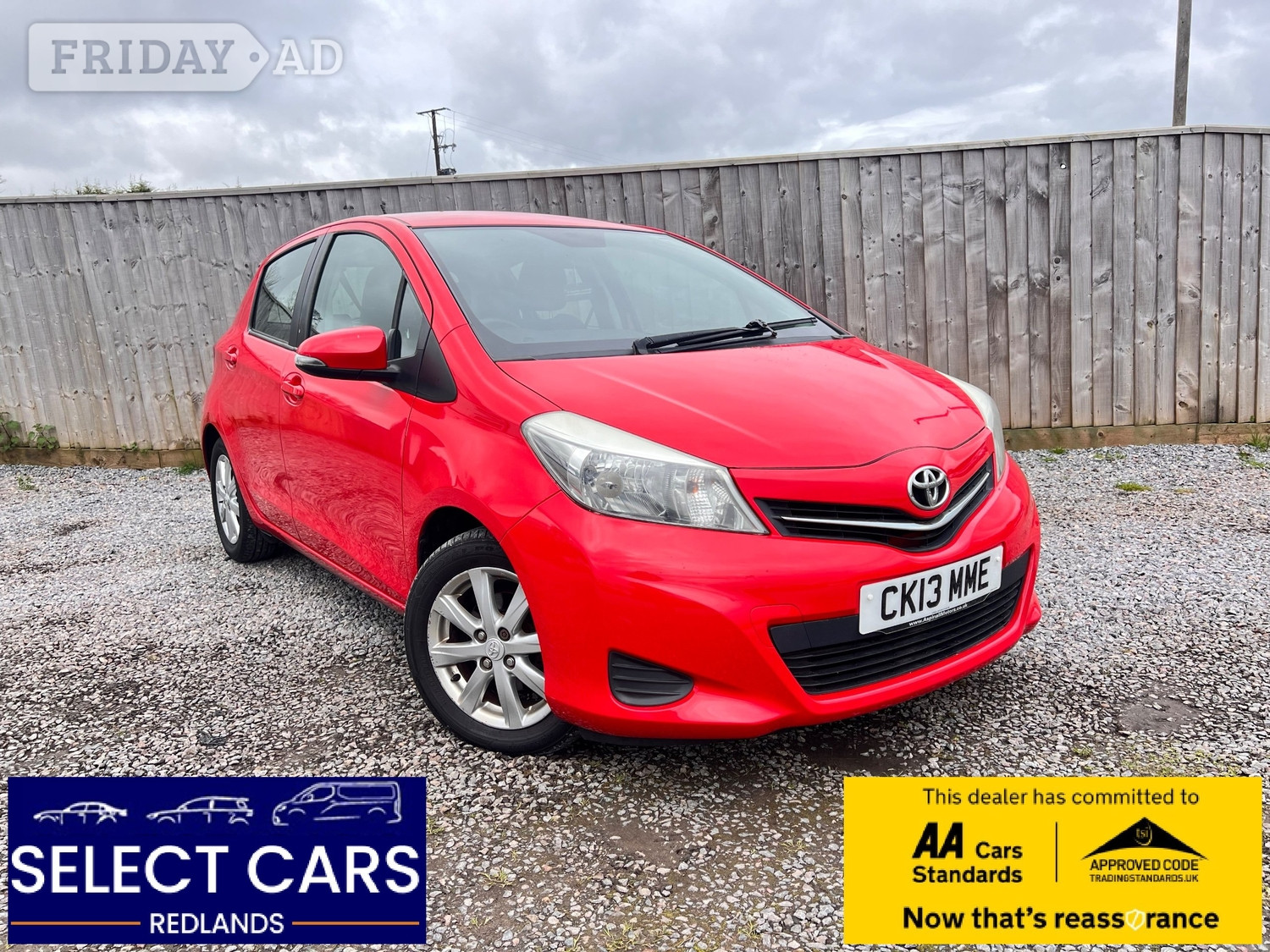 Toyota Yaris 2013 in Exeter