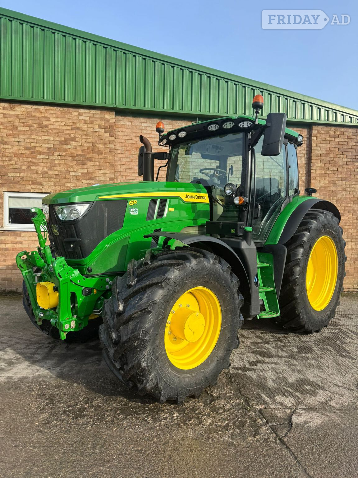 John Deere 6R 155 (2023) Tractor in Evesham
