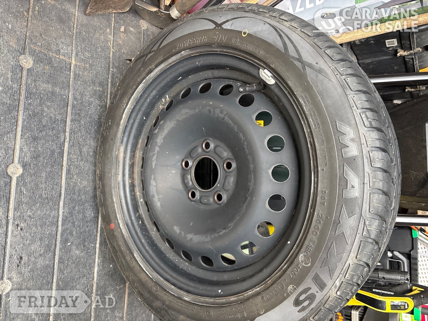  Brand new Tyre  Maxxis 205/55/16 91V on Steel Rim  Collection on in St Helens