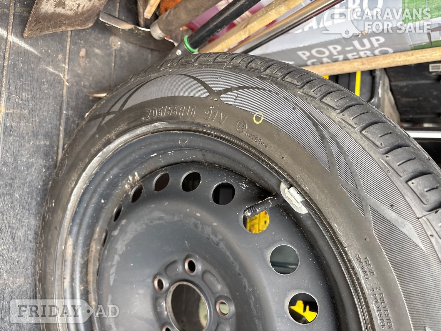  Brand new Tyre  Maxxis 205/55/16 91V on Steel Rim  Collection on