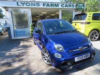 2021 ABARTH 595 1.4 T-Jet Turismo 70th Hatchback 3dr Petrol Manual Euro 6 (165 bhp) FULL LEATHER + 17" ALLOYS + KONI