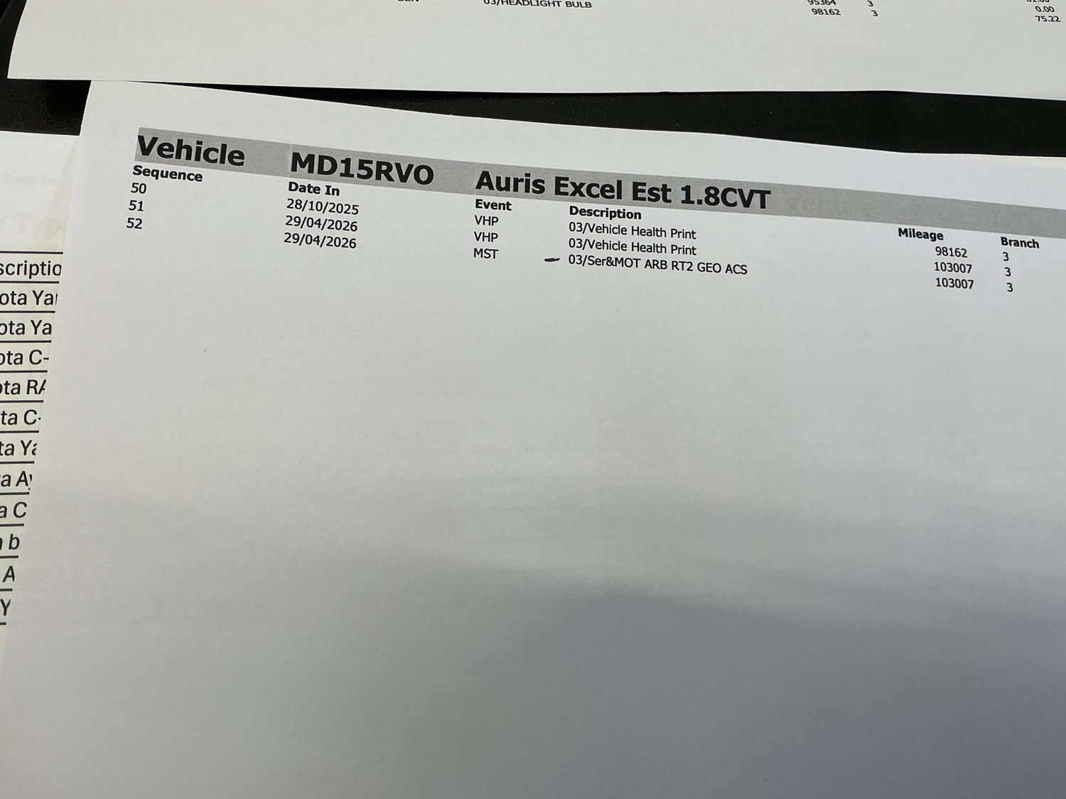 Toyota Auris Bradford