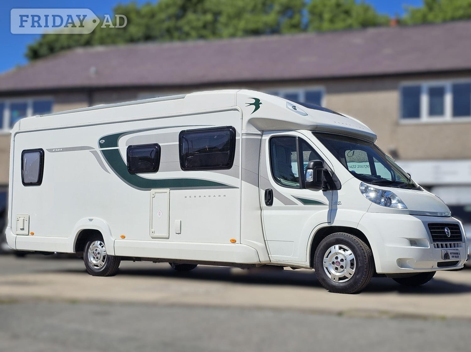 Bessacarr E584 Low Profile Coachbuilt 4 Berth Luxury Motorhome - Huge Bathroom 2013 for sale in Halifax