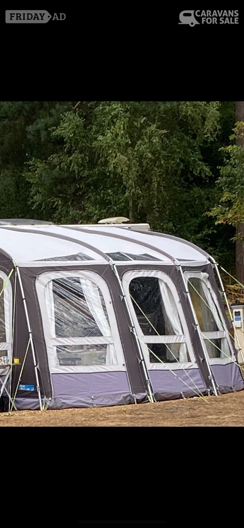 Kampa rally ace lightweight poled awning