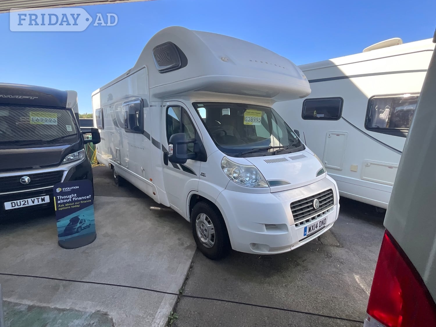 Bessacarr E496 2014 in Somerton