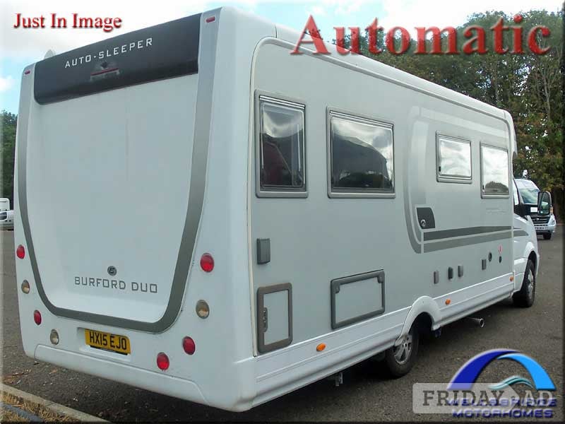 Auto-Sleepers Burford Duo 2015 - Motorhomes & Caravans