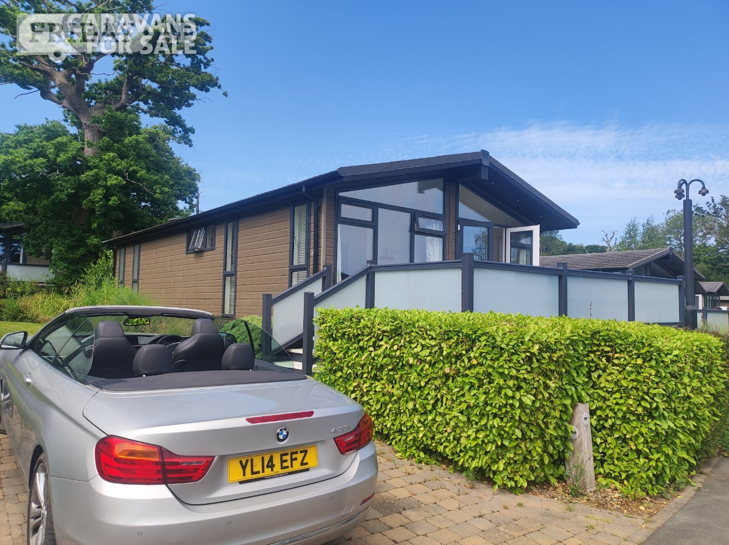 Premium lodge with sea view – Isle of Wight 