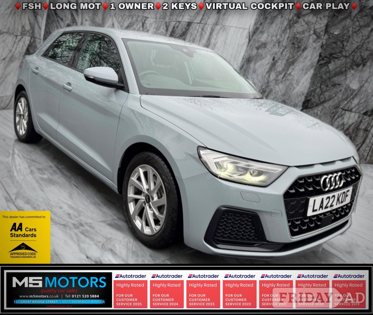 Audi A1 2022 in West Bromwich