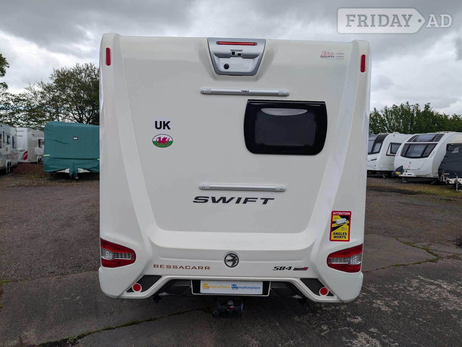 Swift Bessacarr 584 2018 for sale - Motorhomes & Caravans in Bridgend