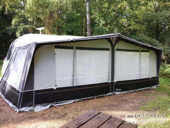 Ventura Pacific Full Awning A size 1050 IXL poles and tall Annex