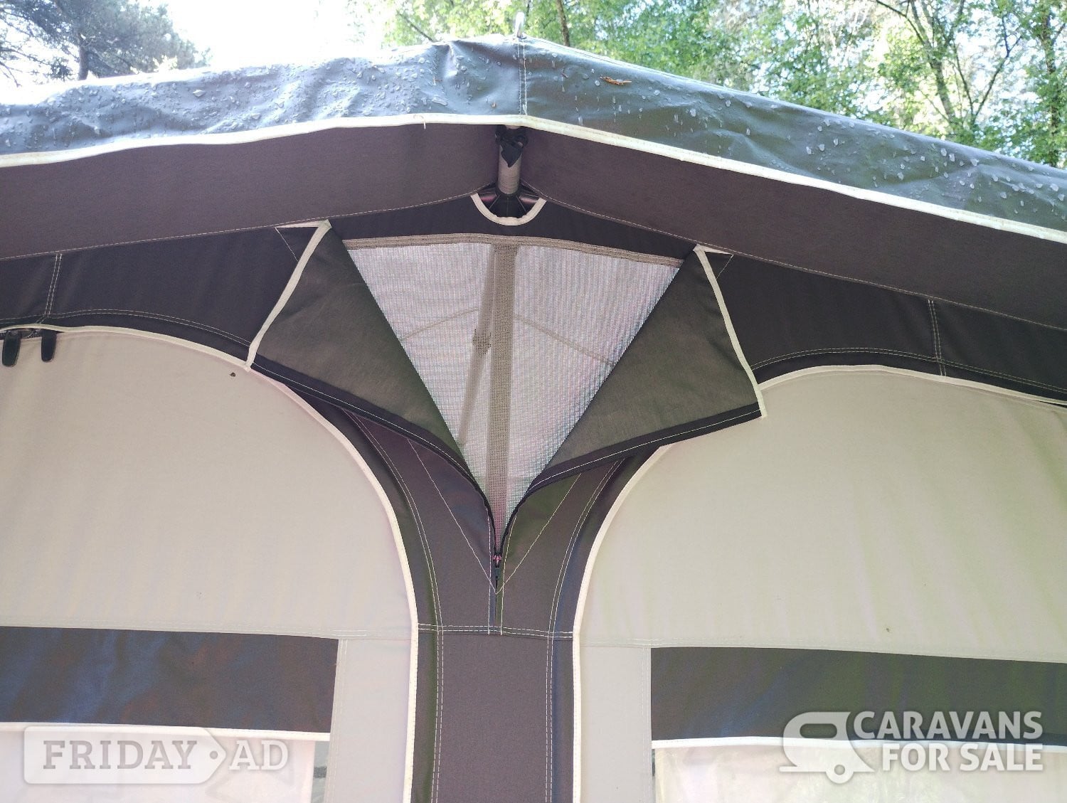 Ventura Pacific Full Awning A size 1050 IXL poles and tall Annex - 