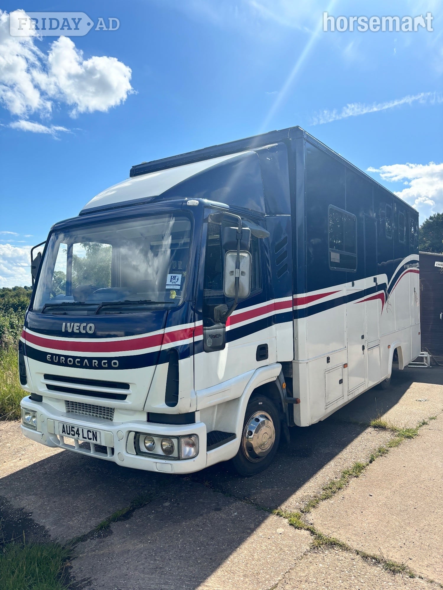 Minster Eurocargo Iveco Horsebox in Tamworth
