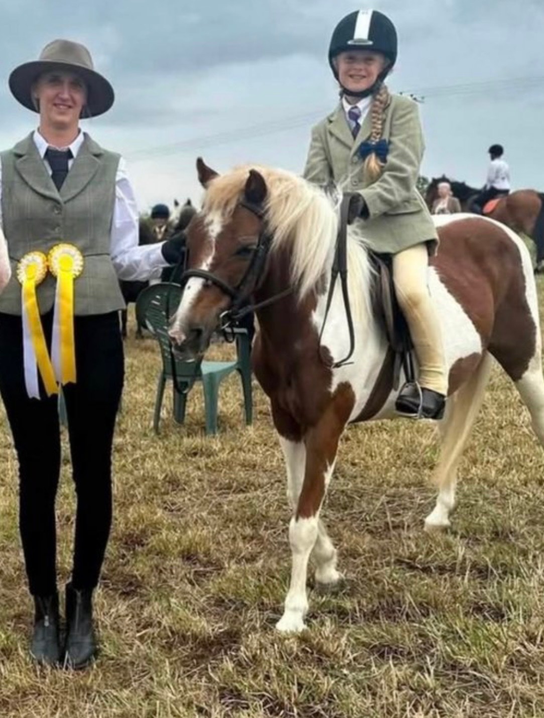 Wellingborough "Buttons " Skewbald Mare Lead Rein/First Ridden Pony